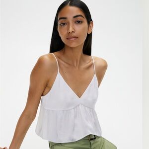 Aritzia -  Lover Camisole in White by Little Moon/Wilfred